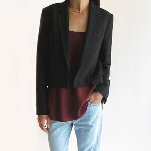 Helmut Lang cropped blazer